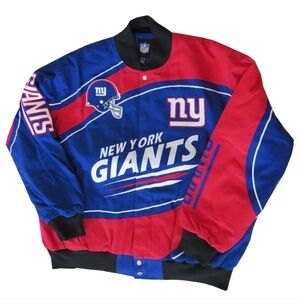G - 111 NY Giants MEN'S Jacket L (Red Blue)